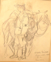 1919-es GARANTÁLTAN EREDETI VÉRTES MARCELL / 1895-1961 /RAJZ: SZANITÉC