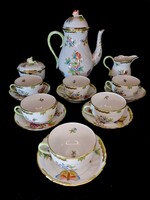 New, Herend Viktoria VBO tea set, 6 people.