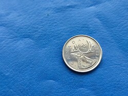 CANADA / KANADA 25 CENT 2023 KARIBU! III.KÁROLY! UNC!