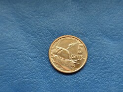 SEYCHELLES / SEYCHELLE-SZIGETEK 5 CENT 2022 CSIGA! RITKA! UNC!