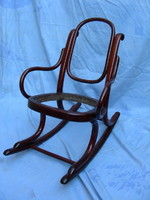 Thonet gyermek hintaszék farész felújítva