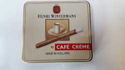 Holland Henry Wintermans cigarettás doboz
