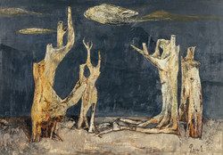 Papp Zoltán (1924 – 2013): Fák, 1967
