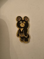 Misa Moscow Olympic Mascot Badge 1980