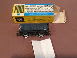 Új, DDR PIKO , Villany vasút, H0, 1:87, retro játék,  fekete