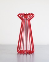 Ehlen Johansson piros pop-art/posztmodern gyertyatartó IKEA 1990