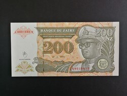 Zaire 200 Zaires 1994 Unc-