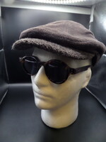 Stetson Stoveham Earflaps Flat Cap (ered)ffi 57 / S téli gyapjú fülvédős sapka