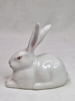 Régi Drasche porcelán nyúl figura hibátlan állapotban 8 cm. magas