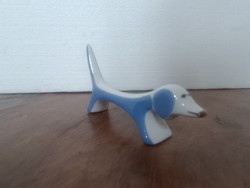 Mcm design retro vintage royal dux design blue tacskó kutya