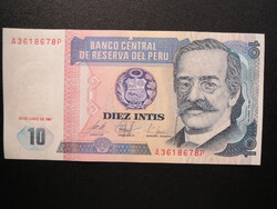 10 intis 1987 UNC