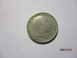 Angol királyi ezüst:    SIX PENCE 1906  VII.EDWARD