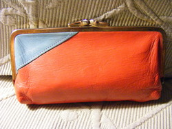 Retro női bőr pénztárca