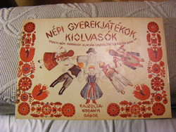 Népi gyerekjátékok, kiolvasók  - B.Balázs Ilona összeállítása