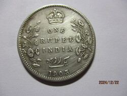 Angol királyi ezüst: One Rupee 1903 India VII.Edward