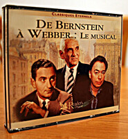 Bernstein Webber musical Reader's Digest 3 CD lemez zene