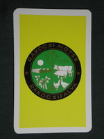 Kártyanaptár,Rákóczi MGTSZ Rákóczifalva , 1979,  (8)