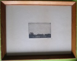 Barcsay Jenő: Faluszéle