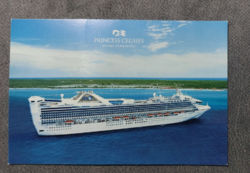 Az amerikai PRINCESS CRUISES utazási iroda egyik talán a " Diamond Princess"tengerjáró hajó fotója