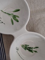 Zsálya, rozmaring - kétkamrás fűszeres kerámia