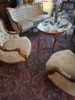 Chippendél barok 4 darabos ülőgarnitura