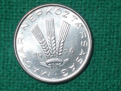 20 Fillér 1974 ! Nem Volt Forgalomban ! Verdefényes !