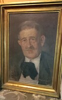 Veszprémi szignós portré