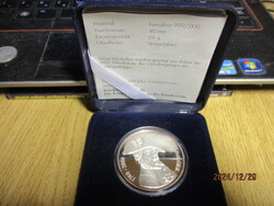 Bundeswehr Feldjager, 999/1000 ezüst medal, 260 éves fennállásra