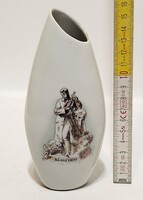 Aquincumi "Dankó Pista" mintás porcelán váza (3307)