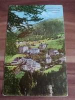 Antik képeslap, Ausztria, Bad Gastein, 1941, bélyegezve Rotes Kreuz Militarpflegestatte
