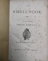 A NIBELUNGOK -  1869  !          SZÁSZ KÁROLY FORDÍTÁSA