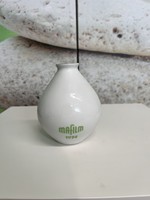 Hollóházi Picike “Mafilm” Virágmintás Porcelán Díszváza A104