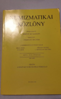Numizmatikai közlöny 1999-2000