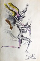 Salvador Dali -tanulmányrajz