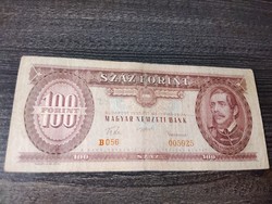 100 forint 1957 VF