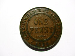 Angol királyi érme: One Penny  1934   Ausztrália