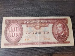 100 forint 1960 VF