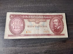100 forint 1962 VF