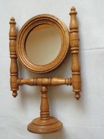 Asztali tükör, pipere tükör, 35 cm, hibátlan
