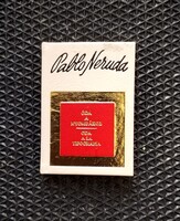 MINIKÖNYV *Pablo Neruda: ÓDA A NYOMDÁHOZ | ODA A LA TIPOGRAFIA