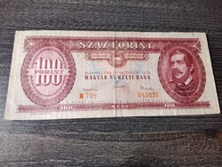 100 forint 1962 VF