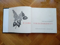 Natter-Nád Miksa antik Újabb virágos antik könyv 1964