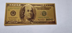 Aranyozott, plasztik 100 USA $. Csak 200 ft !!