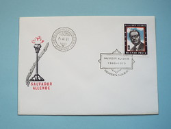 FDC (C1) - 1974. Salvador Allende - (Kat.: 150.-)