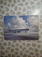 KLM Royal Dutch Airlines képeslap, Vintage, '70