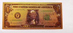 Aranyozott, plasztik 1 USA $. Csak 200 ft !!