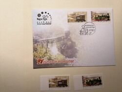 Nosztalgia kisvasutak első napos+postatiszta