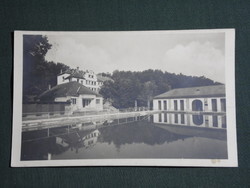 Postcard, Sikonda, beach, spa, swimming pool, hotel, restaurant view, 1954-