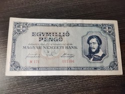 Egymillió pengő 1945 VF