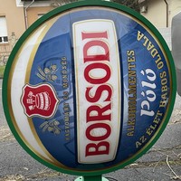Újszerű Borsodi világító tábla